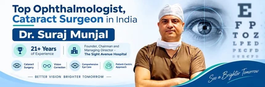 Dr. Suraj Munjal — Ophthalmologist & Cataract Surgeon